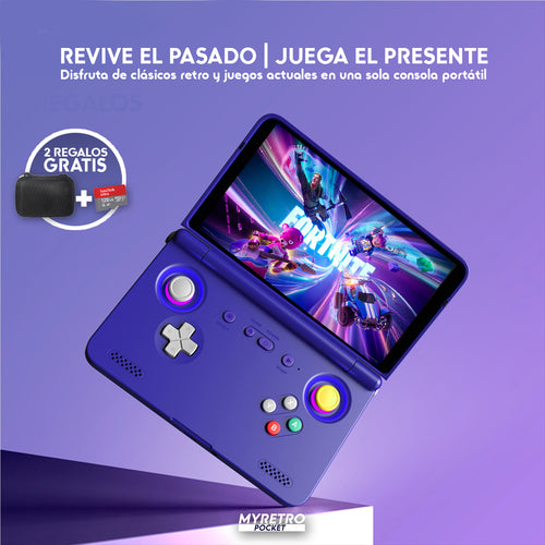 Consola portátil definitiva MyRetroFlip 2™